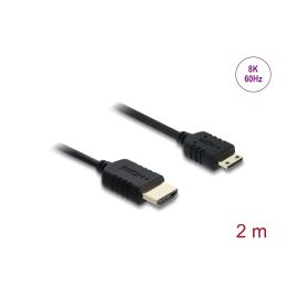 Delock HDMI zu Mini HDMI Kabel Koaxial, High Speed, 8K, 60 Hz, 2 m - FRI-GX47-007B6E