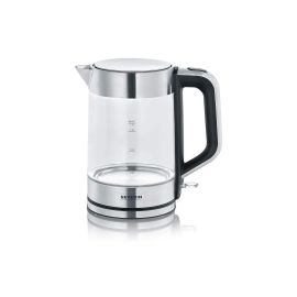 Severin Wasserkocher WK 3420 1.7 l, Schwarz/Silber - FRI-GX47-0044V6