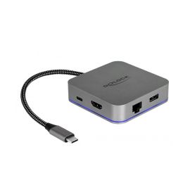 Delock Dockingstation USB 3.1 Typ-C – HDMI/USB-A/USB-C/LAN/PD 3.0 - FRI-GX47-0060C5
