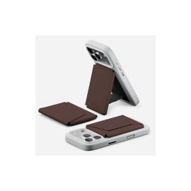 MOFT Snap Field Wallet Kartenhalter für 8 Karten Geldbörse Braun - FRI-GX47-0077HA
