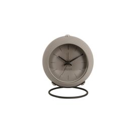 KARLSSON Klassischer Wecker Globe Grau - FRI-GX47-0048RJ