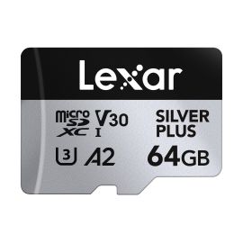 Lexar microSDXC-Karte Professional Silver Plus 64 GB - FRI-GX47-003855