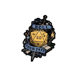 Glass Staff Roll Your Fate 2 Sticker Schwarz - FRI-GX47-001SZW