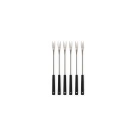 Kisag 2 in 1 Fonduegabeln 6 Personen, Schwarz - FRI-GX47-00167G