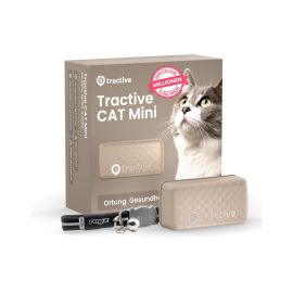 tractive GPS-Tracker CAT Mini LTE, Braun - FRI-GX47-004W6F