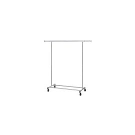 Songmics Garderobenständer Verchromt 160 cm, Silber - FRI-GX47-00018R