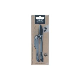 Parsa Beauty Men Haar- und Bartmesser Schwarz, 2er-Set - FRI-GX47-001SQ6