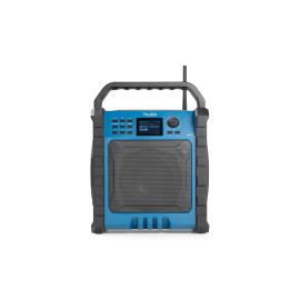 Audizio Temi-XL Jobsite Portables DAB+/FM Radio mit Akku, IP54 Blau - FRI-GX47-005WBE