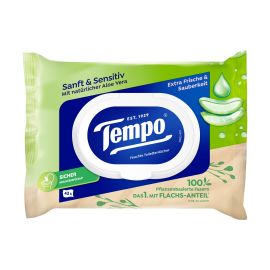 Tempo Feuchttücher sanft & sensitiv Aloe Vera 42 Stück - FRI-GX47-004W49