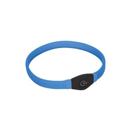 Karlie Leuchtring Visio Light LED Langhaar, blau - FRI-GX47-0024EB