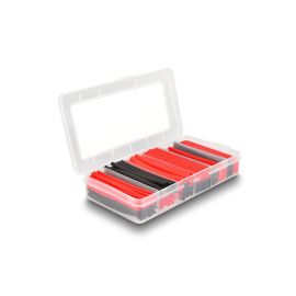 Delock Schrumpfschlauch Sortimentsbox, schwarz/rot, 196-teilig - FRI-GX47-002S7C