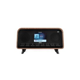 Audizio Desio-DWD Retro DAB+ Radio, Stereo, BT, darkwood Dunkelbraun - FRI-GX47-002HV6