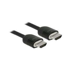 Delock Kabel 4K 60Hz HDMI - HDMI, 1 m, Schwarz (84963) - FRI-GX47-002FRJ