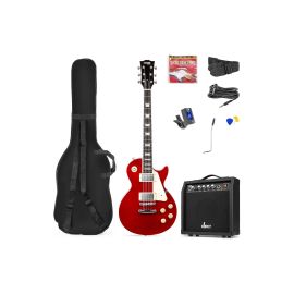 MAX E-Gitarre GigKit LP Style Rot - FRI-GX47-004BTF