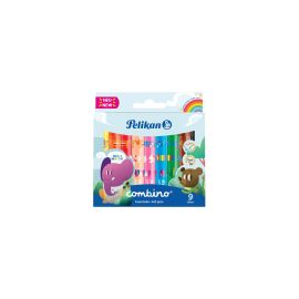 Pelikan Filzstift Combino 9 Stück, Mehrfarbig - FRI-GX47-003SZZ