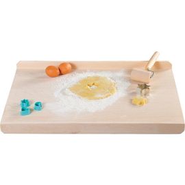 Kesper Backbrett Buchenholz Rechteckig mit Anschlagkanten - FRI-GX47-006YD4