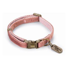 Designed by Lotte Katzenhalsband Velura Rosa - FRI-GX47-004ZVS