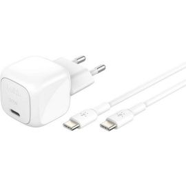 Belkin USB-Wandladegerät BoostCharge mit Kabel 30 W, Weiss - FRI-GX47-0017FH
