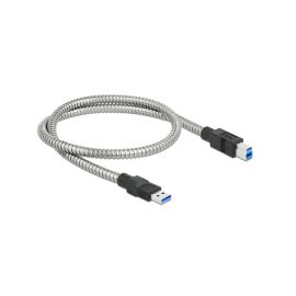 Delock USB 3.1-Kabel Metalmantel USB-A - USB-B 0.5 m - FRI-GX47-001V0Z