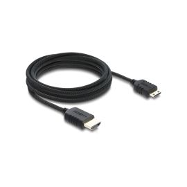 Delock HDMI zu Mini HDMI Kabel Koaxial, High Speed, 8K, 60 Hz, Geflechtmantel, 3 m - FRI-GX47-007QV9