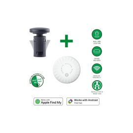 4smarts Standort-Finder SkyTag Duos mit Gabelmontagekit für Fahrrad - FRI-GX47-001H9T