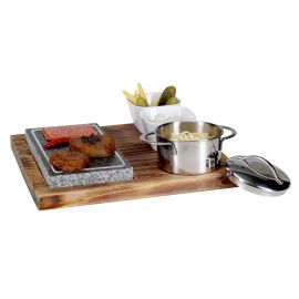 Nouvel Hot Stone Platte 6-teilig, Pinie - FRI-GX47-006AFT