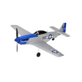 TOP-RC Warbird Mini P51D 450 mm, Blau, RTF - FRI-GX47-003HP6