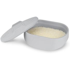 GOURMETmaxx Mikrowellenreiskocher 1.9 l, Grau/Hellgrau - FRI-GX47-001KPB