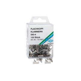 WEDO Flachkopfklammer 1.2 cm 100 Stück - FRI-GX47-0000B0