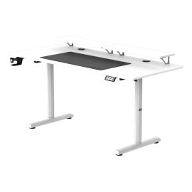 Ultradesk Gaming Tisch Highlander XXL Weiss - FRI-GX47-004V66