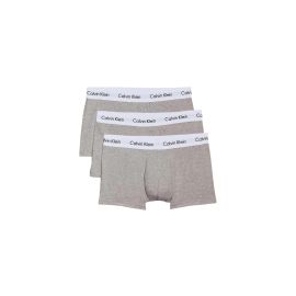 Calvin Klein Wäsche 3P Low Rise Trunk Grau, S - FRI-GX47-000H47
