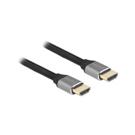 Delock Kabel 8K 60Hz HDMI - HDMI, 1 m, Grau - FRI-GX47-002SX4