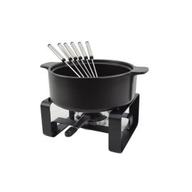 OHMEX Fondue OHM-FND-1116 9 Teile, Schwarz - FRI-GX47-003NQ3