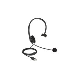 Delock Headset USB-A Mono für PC und Notebook – Ultra-Leicht - FRI-GX47-0037BD