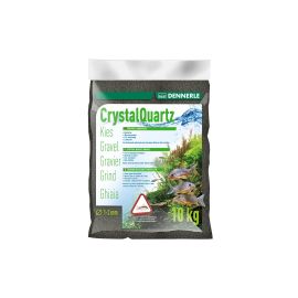 Dennerle Bodengrund Kristall-Quarzkies Diamantschwarz, 10 kg - FRI-GX47-0019M6