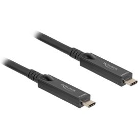 Delock AOC USB Kabel 8K USB Type-C - USB Type-C, 8 m - FRI-GX47-002EJR