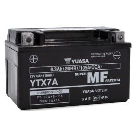 YUASA Motorradbatterie AGM 12V/6.3Ah/100A - FRI-GX47-001VZV