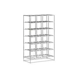 House Doctor Weinregal HD24, 20 x 41 x 67 cm, Silber - FRI-GX47-003NPW