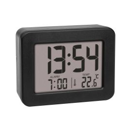 TFA Dostmann Digitalwecker Schwarz (60.2044.01) - FRI-GX47-001TJN