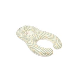 Sunnylife Float Together Baby Seat EU Duck Sage Stripe Duo, Kunststoff - FRI-GX47-0064D2