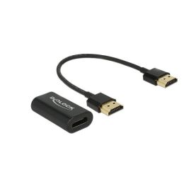 Delock Adapterkabel HDMI, VGA Metalgehäuse, Schwarz - FRI-GX47-006JGK