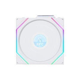 Lian Li PC-Lüfter Uni Fan TL Wireless LCD PWM Weiss - FRI-GX47-0047YW