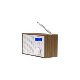 Denver DAB-46W DAB+ Bluetooth Retro Design LCD-Display Weckfunktion - FRI-GX47-007GS4
