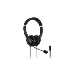 Kensington Headset USB-C HiFi-Kopfhörer mit Mikrofon Schwarz - FRI-GX47-000015
