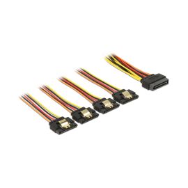 Delock Stromkabel SATA - 4x SATA 50 cm - FRI-GX47-002TD6
