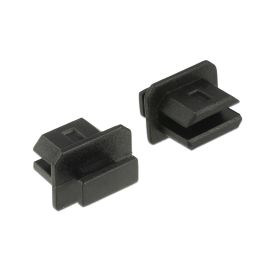 Delock Staubschutz Mini DP f mit Griff 10 Stk. Schw. - FRI-GX47-006CJM