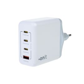 onit USB-Wandladegerät Quad 3C1A 140 W GaN Weiss - FRI-GX47-001CHR