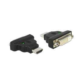 Delock Adapter HDMI - DVI-D 24+1 Pin, mit LED, 1 Stück - FRI-GX47-001Z5Z