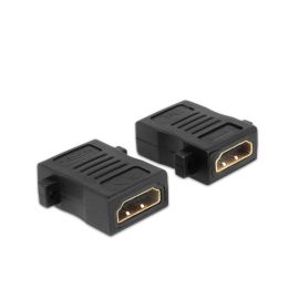 Delock Adapter HDMI - HDMI, mit Schraubanschluss, 1 Stück - FRI-GX47-00527Y