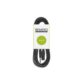 Bemero XLR-Kabel XLRm - 6.3 Klinken symmetrisch 3 m, Schwarz - FRI-GX47-0002P2